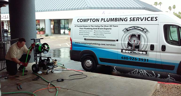 Drain Cleaning Plumbing Services in Phoenix, Scottsdale, & Mesa, Arizona