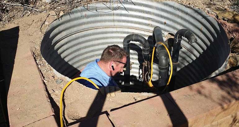 Compton Plumbing doing a sewer line repair, sewer installation and repair in Phoenix, Scottsdale, & Mesa, Arizona